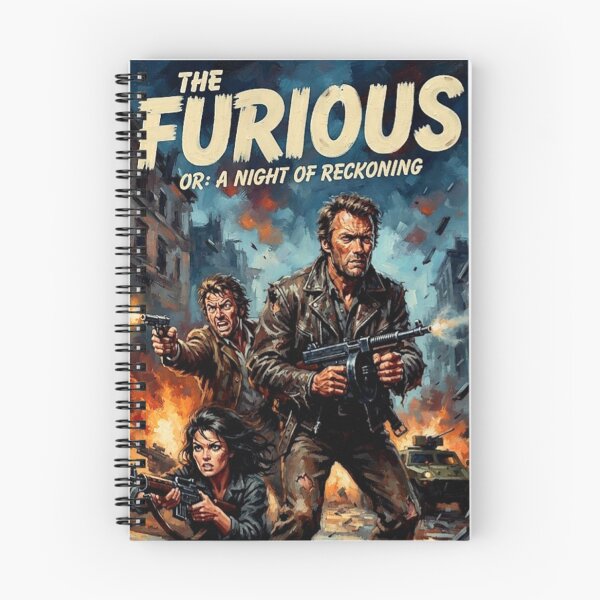 Item preview, The Furious Action Thriller Fine Art Tribute designed and sold by Art's Diner.