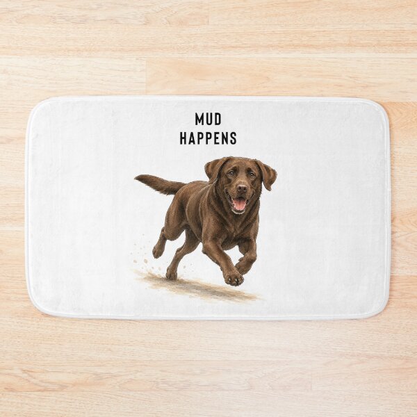 Item preview, Mud Happens Labrador Retriever | Labrador Watercolor Gift designed and sold by PAPIRO SIGLO XXI.