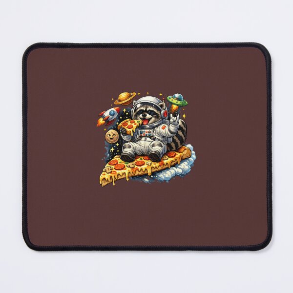 Item preview, Space Pizza Raccoon Astronaut | Cute Cosmic Pizza Lover | Funny Kawaii Animal designed and sold by DESPOT07.