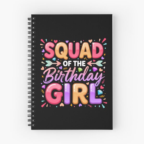 Item preview, Squad of The Birthday for Girl Cute Kawaii Bday Girl  designed and sold by ZACK ART.
