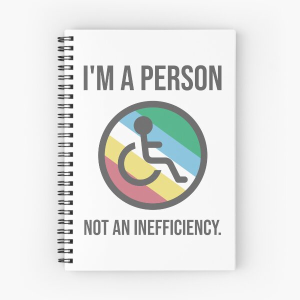 Item preview, I’m a person not an inefficiency.   designed and sold by Rachel the Artist .