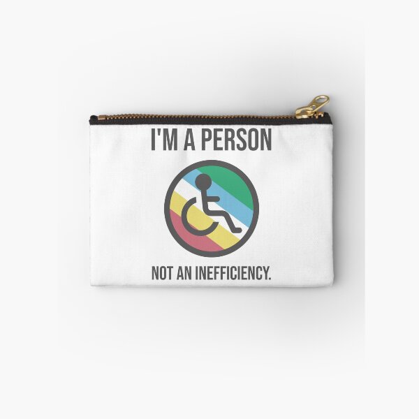 Item preview, I’m a person not an inefficiency.   designed and sold by Rachel the Artist .