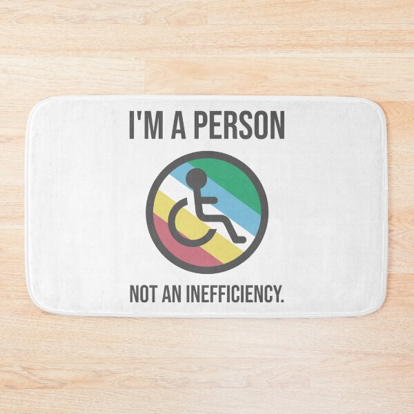 Item preview, I’m a person not an inefficiency.   designed and sold by Rachel the Artist .