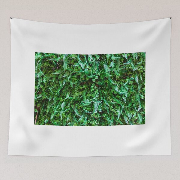 Item preview, Lush Green Vertical Plant Wall With Ferns and Dense Foliage for Modern Interior Decor designed and sold by Nmallia.