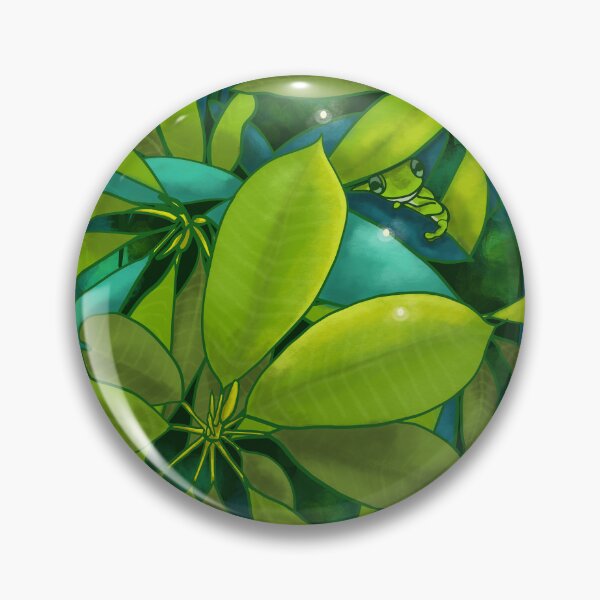 Item preview, Sanctuary - Frog safely hidden in tropical leaves designed and sold by Karla Star.