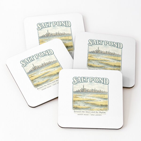 Item preview, Salt Pond at Sandy Hook – Between the Shore and the Skyline designed and sold by Past in Threads.