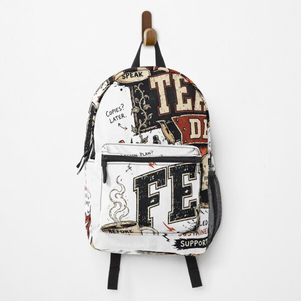 Item preview, Feral Teacher Dept Funny Educator Gift Ironic designed and sold by DigitalDream Gallery.