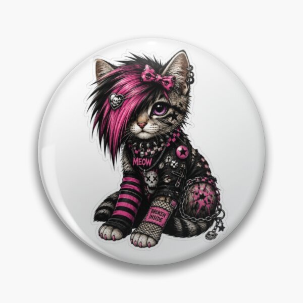 Item preview, Emo Kitten  designed and sold by Snurly.