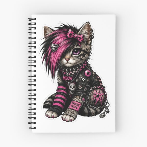 Item preview, Emo Kitten  designed and sold by Snurly.
