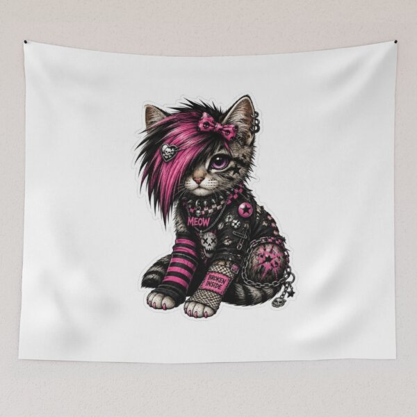 Item preview, Emo Kitten  designed and sold by Snurly.