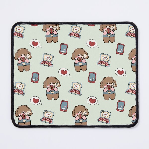 Item preview, Cute Love Message Puppy designed and sold by Nattrika.