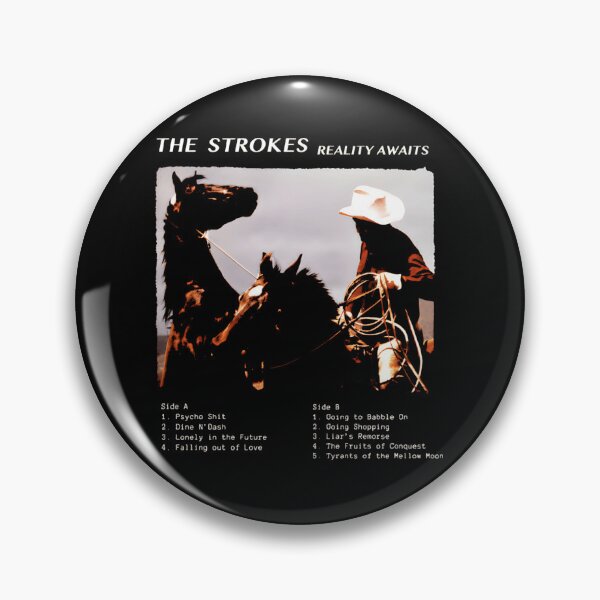 Item preview, The Strokes Reality Awaits Tracklist designed and sold by EdificatTTArt.