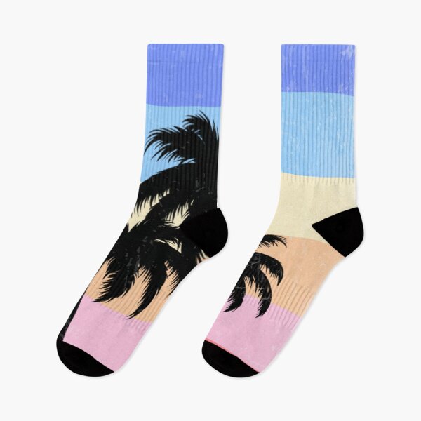 Item preview, Palms On Pastel Waves designed and sold by AmbientArtCo.