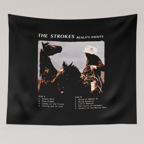 Item preview, The Strokes Reality Awaits Tracklist designed and sold by EdificatTTArt.
