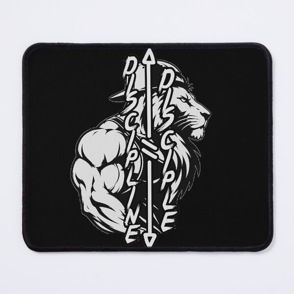 Item preview, Discipline Disciple Lion Bodybuilder Christian Gym designed and sold by Bezuiden.