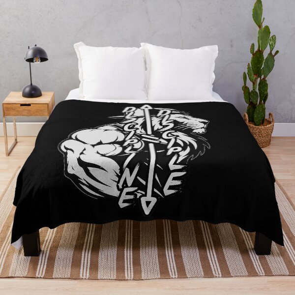 Item preview, Discipline Disciple Lion Bodybuilder Christian Gym designed and sold by Bezuiden.