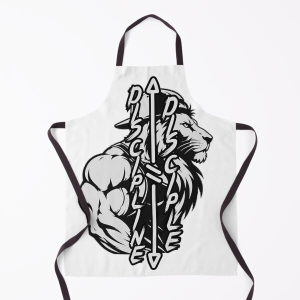 Item preview, Discipline Disciple Lion Bodybuilder Christian Gym designed and sold by Bezuiden.