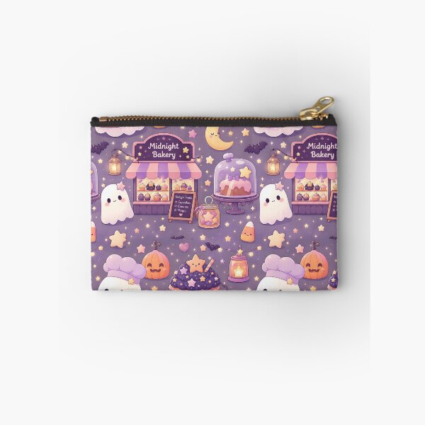 Item preview, Kawaii Pastel Autumn Midnight Bakery Pattern designed and sold by Thai Vibe Studio.