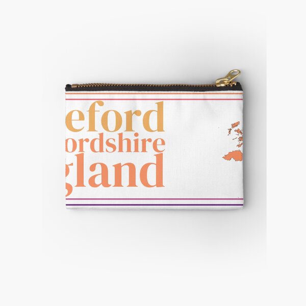 Item preview, Hereford Herefordshire England City Marked On Map designed and sold by TheIconSmith.