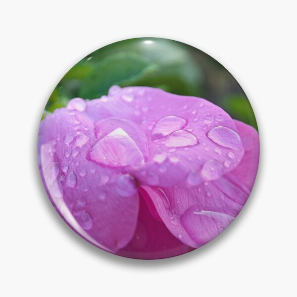 Item preview, Pink Flower with Raindrops designed and sold by BornToBeWyld.