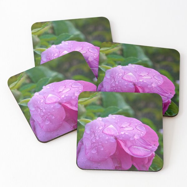 Item preview, Pink Flower with Raindrops designed and sold by BornToBeWyld.
