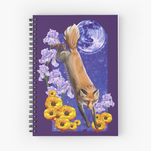 Item preview, Leaping Fox -- Moonfox designed and sold by KrystalBStudios.