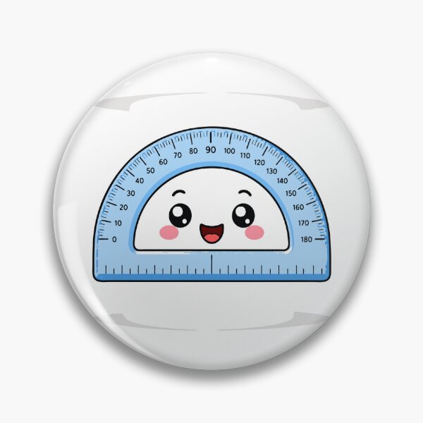 Item preview, Back to School Protractor T-Shirt & Sticker | Cute Kawaii Math Geometry Design | Teacher & Student Gift designed and sold by Sunday.Supply.