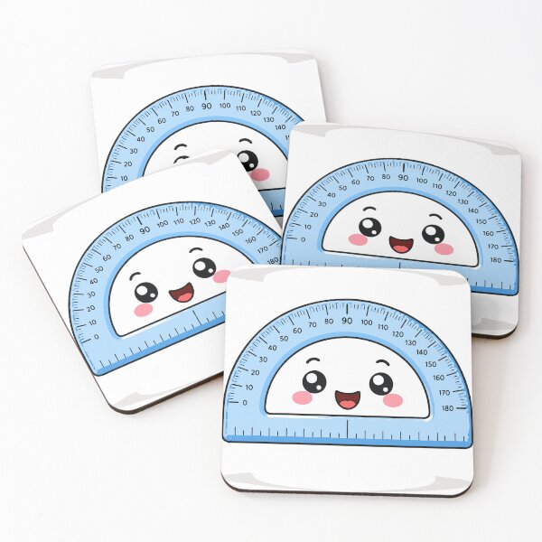 Item preview, Back to School Protractor T-Shirt & Sticker | Cute Kawaii Math Geometry Design | Teacher & Student Gift designed and sold by Sunday.Supply.