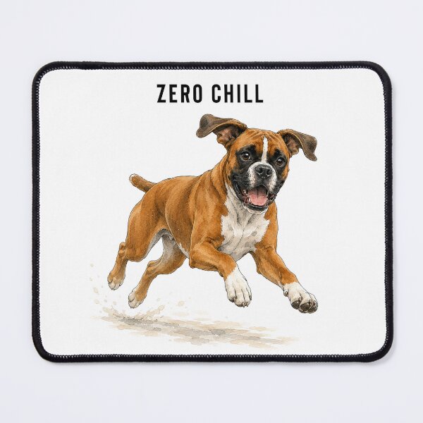 Item preview, Zero Chill Boxer Dog Watercolor | Boxer Lover Gift designed and sold by PAPIRO SIGLO XXI.
