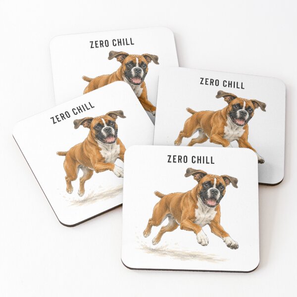 Item preview, Zero Chill Boxer Dog Watercolor | Boxer Lover Gift designed and sold by PAPIRO SIGLO XXI.