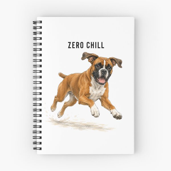 Item preview, Zero Chill Boxer Dog Watercolor | Boxer Lover Gift designed and sold by PAPIRO SIGLO XXI.