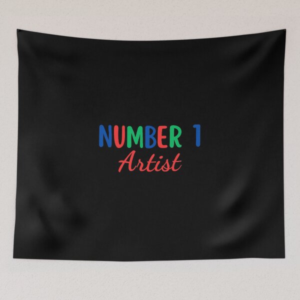Item preview, Number 1 Artist (C) designed and sold by DixieGirlStudio.