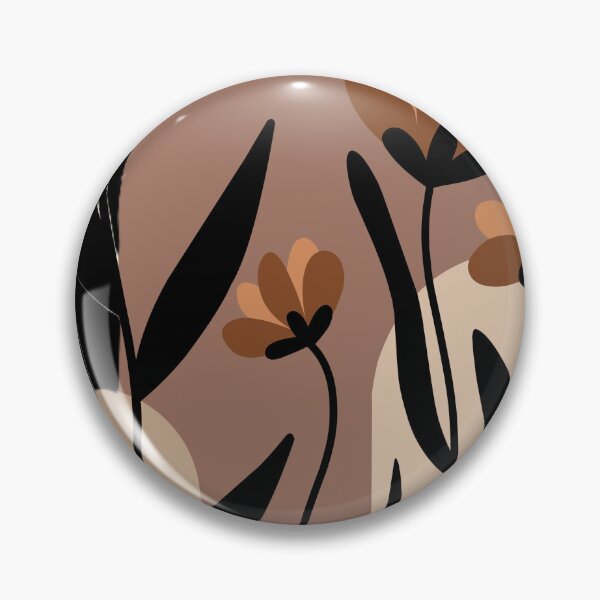 Item preview, Boho Abstract Botanical Print in Terracotta and Neutral Tones designed and sold by BuckaBaby.
