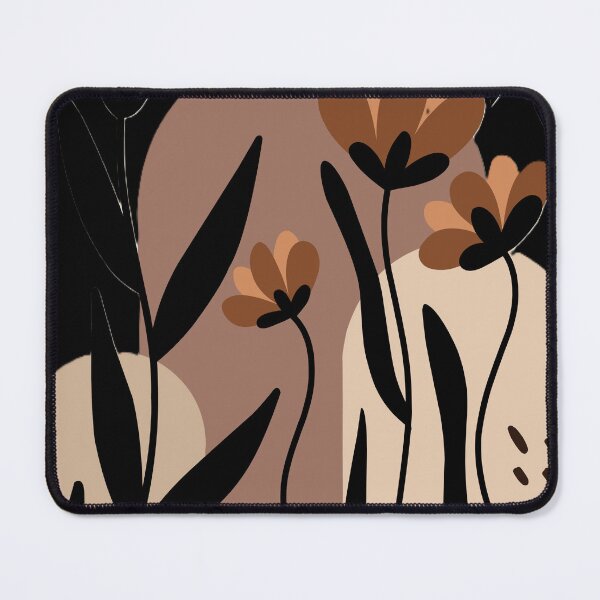 Item preview, Boho Abstract Botanical Print in Terracotta and Neutral Tones designed and sold by BuckaBaby.