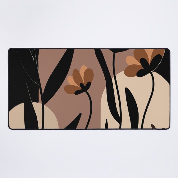 Item preview, Boho Abstract Botanical Print in Terracotta and Neutral Tones designed and sold by BuckaBaby.