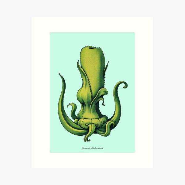 Item preview, Simpsonus Botanica - Tentaculorchis Invadens designed and sold by Pop-And-Pixels.