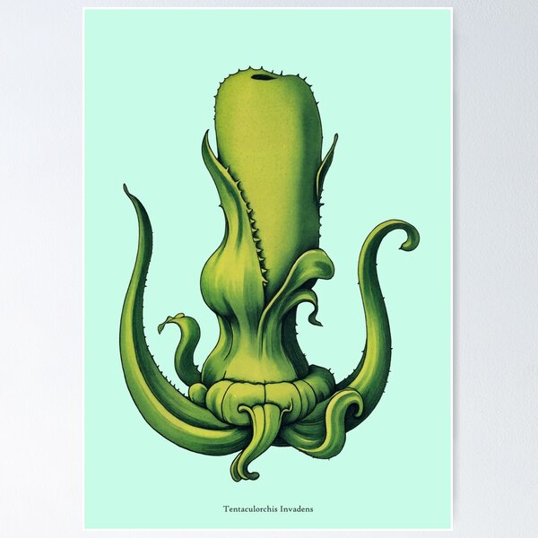 Item preview, Simpsonus Botanica - Tentaculorchis Invadens designed and sold by Pop-And-Pixels.