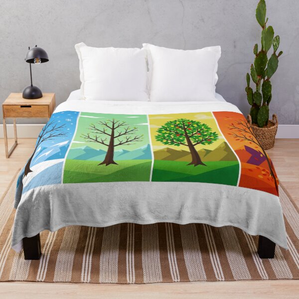 Item preview, Four Seasons Minimalist Tree Vector designed and sold by GabeMountainArt.