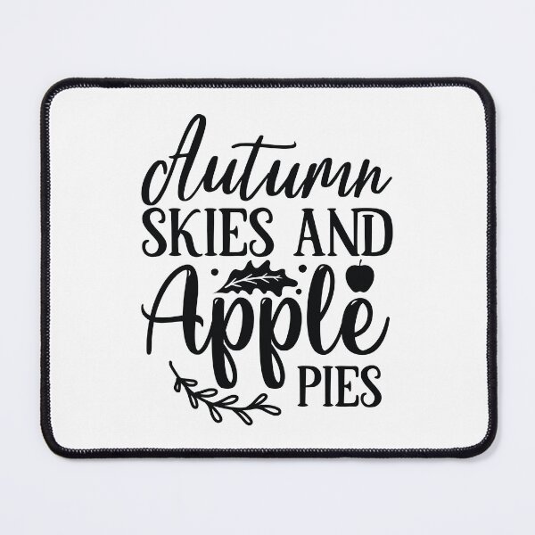 Item preview, Autumn Skies and Apple Pies Cozy Fall Vibes Design designed and sold by FuzionRaptor.