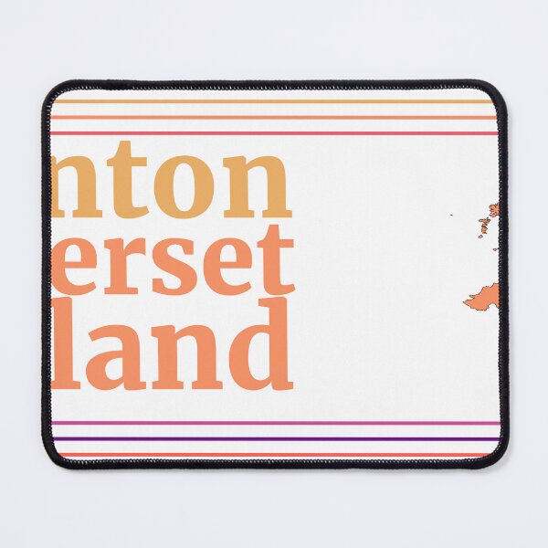 Item preview, Taunton Somerset England City Marked On Map designed and sold by TheIconSmith.