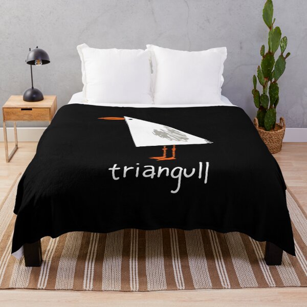 Item preview, Funny Triangull Triangle Seagull Geometry Bird Pun T-Shirt designed and sold by blawdi.