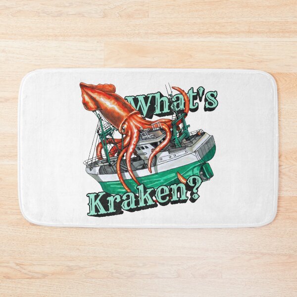Item preview, What's Kraken? Red Colossal Squid Design  designed and sold by Kelsey Worth.