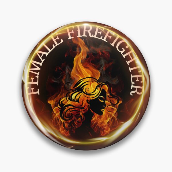 Item preview, Female Firefighter - gifts for firefighter women designed and sold by ewicraft.