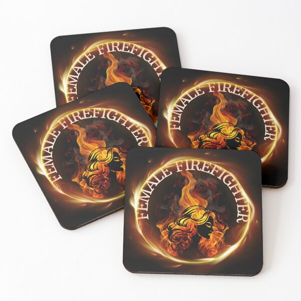 Item preview, Female Firefighter - gifts for firefighter women designed and sold by ewicraft.