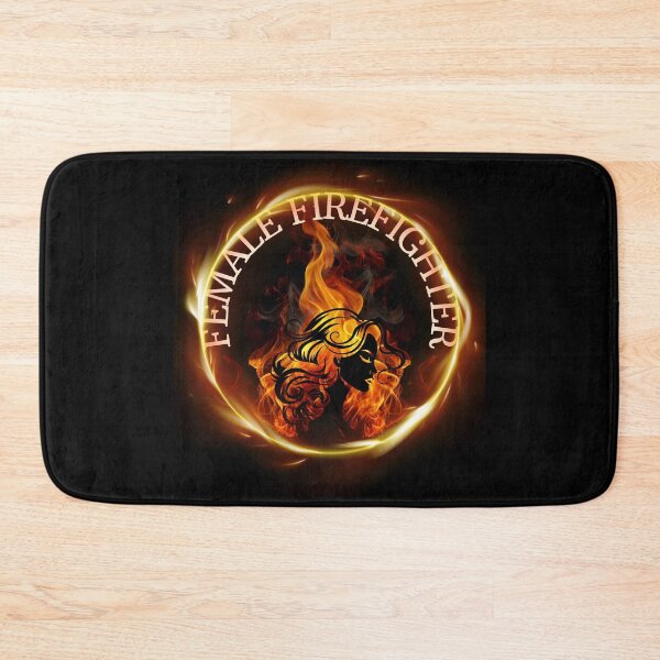 Item preview, Female Firefighter - gifts for firefighter women designed and sold by ewicraft.