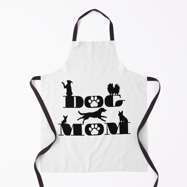 Item preview, Silhouette Dog Mom Typography designed and sold by Randomnessy.