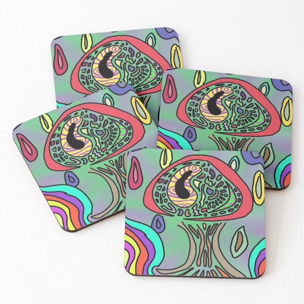 Item preview, Psychedelic Wavy Tree designed and sold by Trippy-Toad.