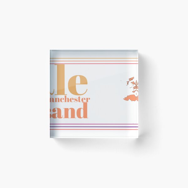 Item preview, Sale Greater Manchester England City Marked On Map designed and sold by TheIconSmith.