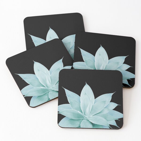 Item preview, Green Agave on Black #2 #tropical #decor #art designed and sold by Anita's & Bella's Art.