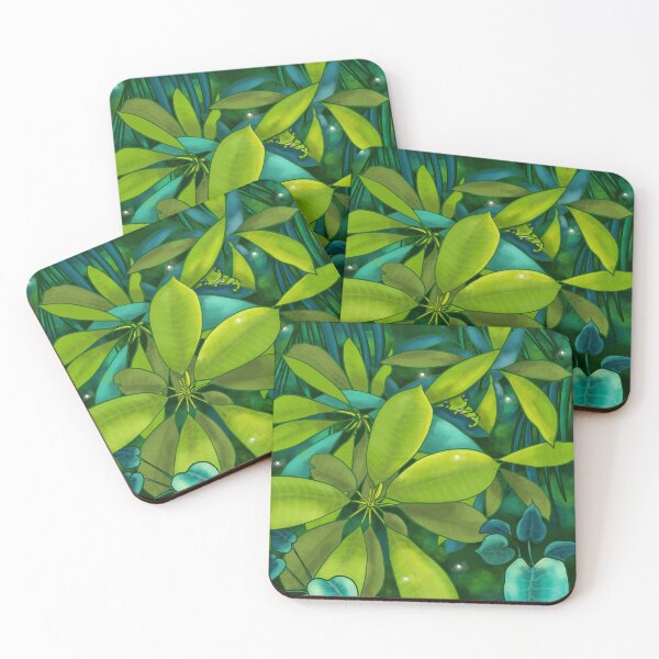 Item preview, Sanctuary Blue - Safe Series Frog Hidden in Leaves designed and sold by Karla Star.